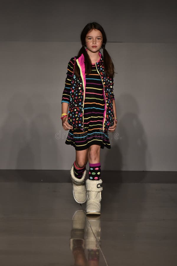 A Model Walks Runway at Little Miss Matched Fall/Winter 2016 Runway ...