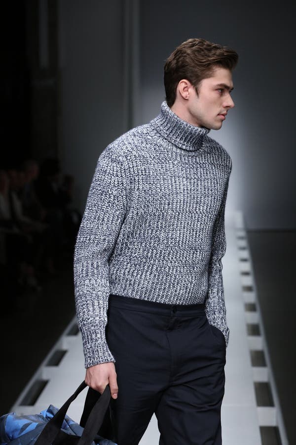 A Model Walks the Runway at the Nautica Men S Fall 2016 Fashion Show ...