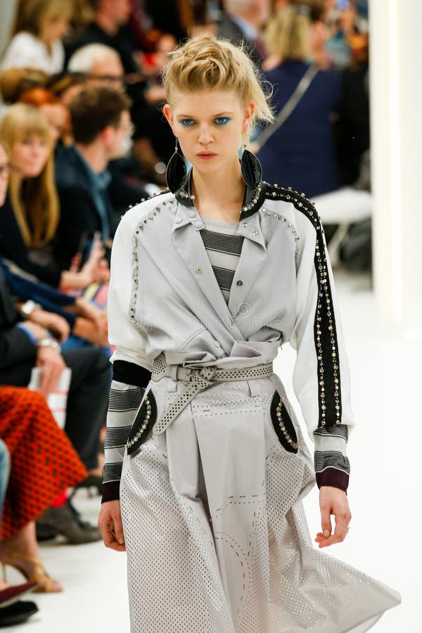 A Model Walks the Runway during the Tods Fashion Show Editorial Image ...