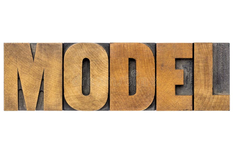  Model Word  Typography In Letterpress Wood Type Stock Photo Image of blocks standard 68989698