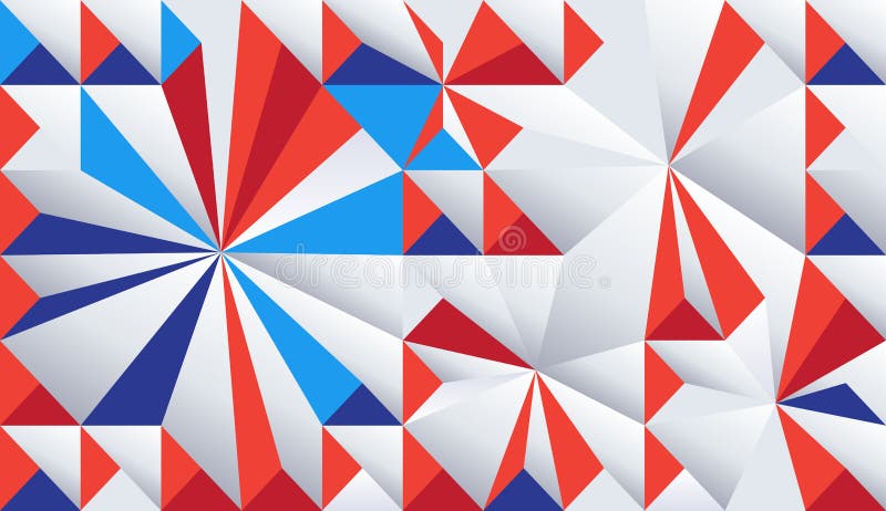 Modell för abstrakta dynamiska former för mosaik geometrisk vektor illustrationer