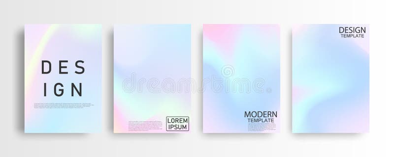 Modello astratto di sfondo sfumato a4 con sfumatura colorata incollato per la grafica royalty illustrazione gratis