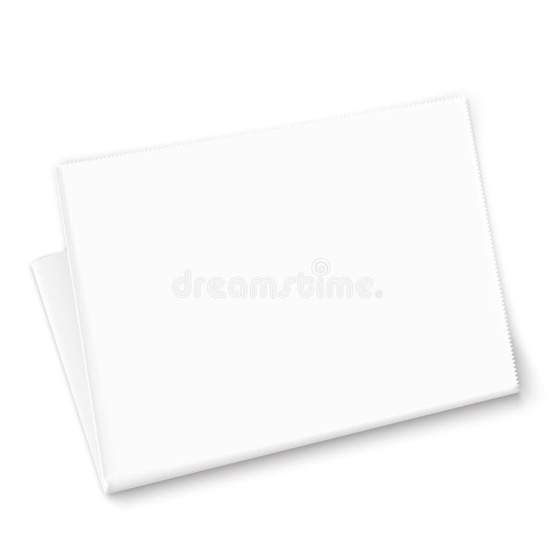 Modello in bianco del giornale. illustrazione vettoriale Modello in bianco del giornale. illustrazione vettoriale