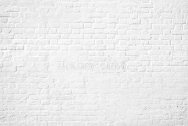 Modello del fondo bianco del muro di mattoni illustrazione vettoriale