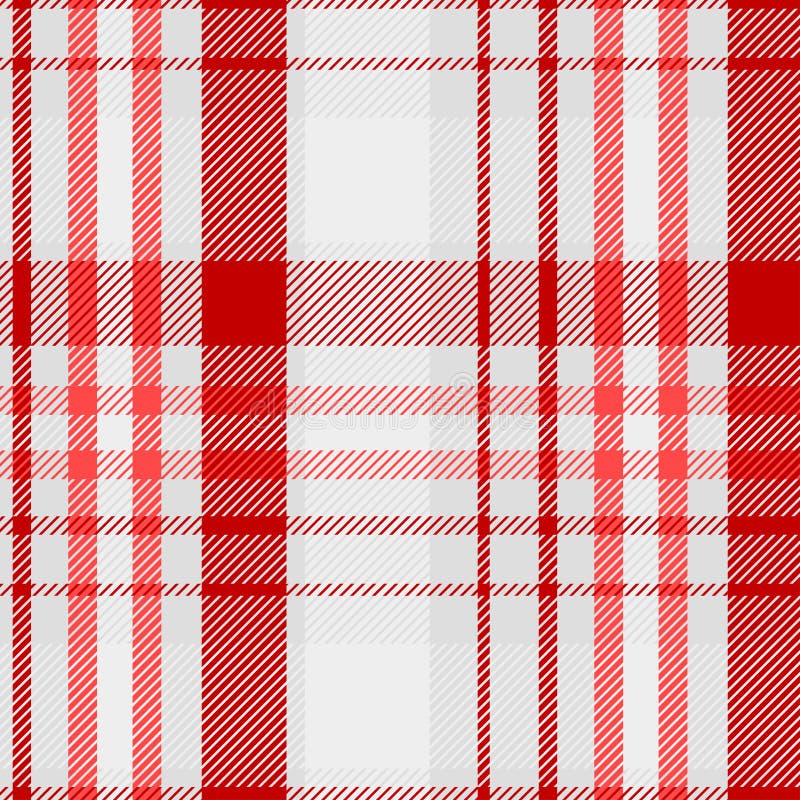 Tartan Pattern in Red and White . Texture for plaid, tablecloths, clothes, shirts, dresses, paper, bedding, blankets, quilts and other textile products. Vector illustration EPS 10. Tartan Pattern in Red and White . Texture for plaid, tablecloths, clothes, shirts, dresses, paper, bedding, blankets, quilts and other textile products. Vector illustration EPS 10