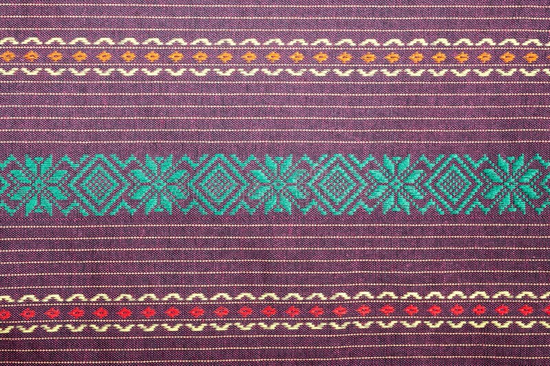 Modello del tessuto dei sarong del batik della Tailandia, saron tradizionale del batik fotografie stock Modello del tessuto dei sarong del batik della Tailandia, saron tradizionale del batik fotografie stock