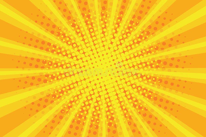 Modello dello sprazzo di sole di Pop art, fondo di semitono comico Retro contesto di esplosione Raggi radiali con i punti, raggio royalty illustrazione gratis Modello dello sprazzo di sole di Pop art, fondo di semitono comico Retro contesto di esplosione Raggi radiali con i punti, raggio royalty illustrazione gratis