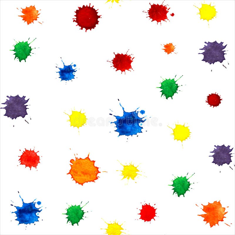 Modello di gocce royalty illustrazione gratis Modello di gocce royalty illustrazione gratis