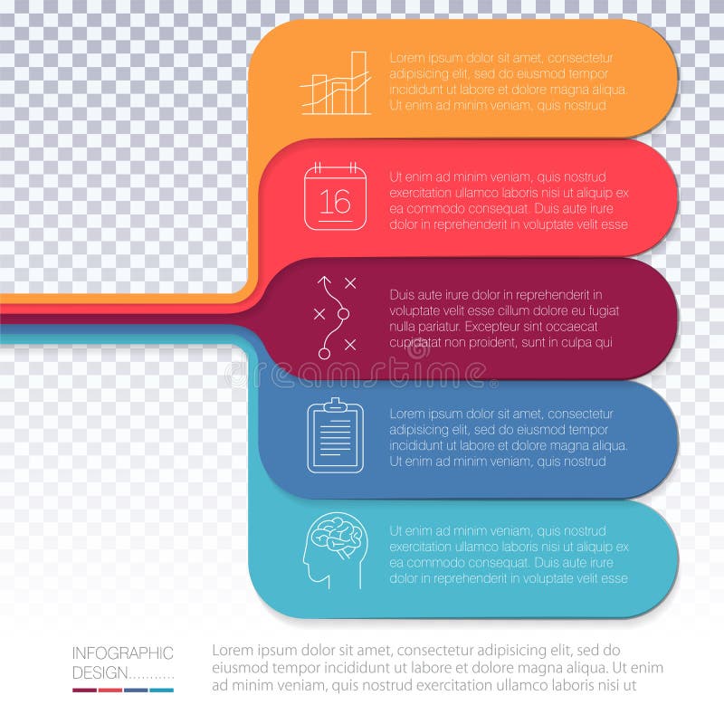 Modello di infographics di vettore illustrazione di stock Modello di infographics di vettore illustrazione di stock