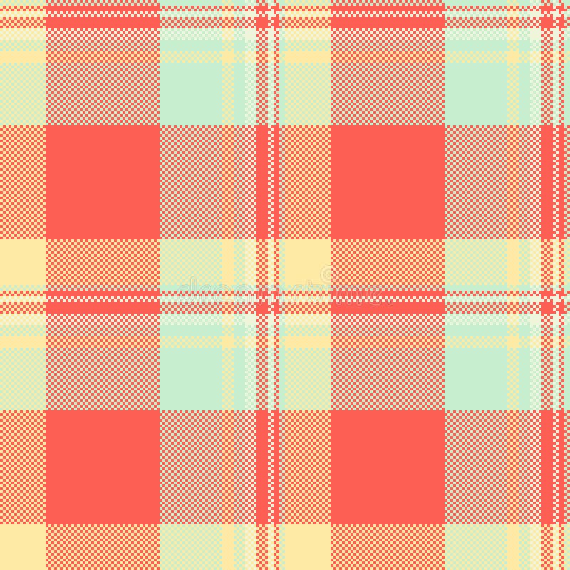 Modello di piatto corallino giallo e verde menta. Ideale per sfondi o moda su siti web di design tessile royalty illustrazione gratis