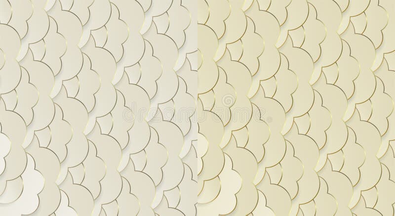 Modello di stile Liberty Ambiti di provenienza dorati Art Deco Patterns Modelli decorativi geometrici motivi 1920-30s illustrazione di stock Modello di stile Liberty Ambiti di provenienza dorati Art Deco Patterns Modelli decorativi geometrici motivi 1920-30s illustrazione di stock