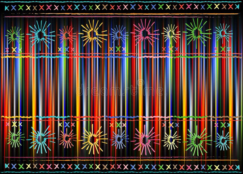 Modello etnico di arte tribale etnica messicana del ricamo Fondo di ripetizione geometrico della coperta dell'estratto piega mess illustrazione di stock Modello etnico di arte tribale etnica messicana del ricamo Fondo di ripetizione geometrico della coperta dell'estratto piega mess illustrazione di stock