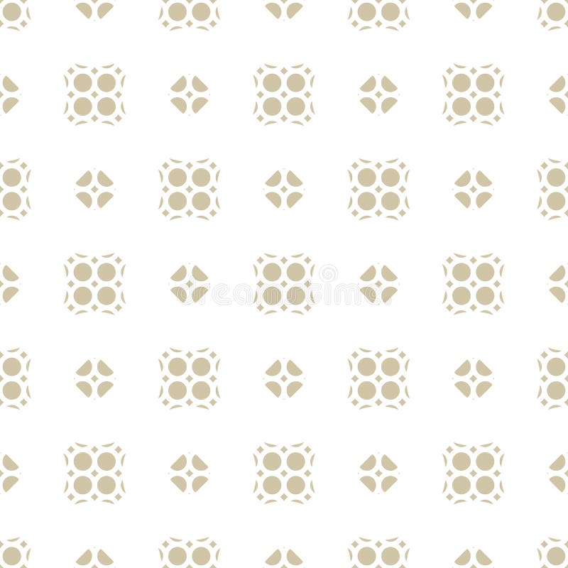Modello floreale geometrico astratto senza cuciture di vettore Ornamento orientale beige e bianco illustrazione vettoriale Modello floreale geometrico astratto senza cuciture di vettore Ornamento orientale beige e bianco illustrazione vettoriale