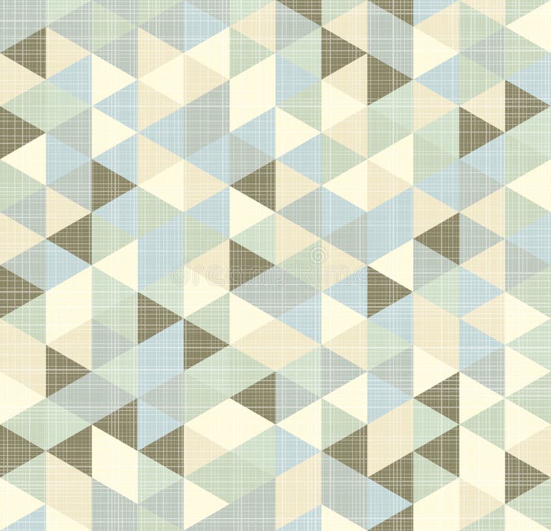 Modello geometrico dei triangoli con le bande illustrazione di stock Modello geometrico dei triangoli con le bande illustrazione di stock
