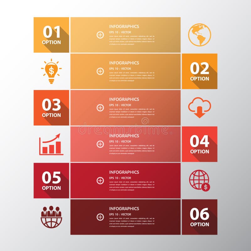 Modello/grafico o web puliti delle insegne di numero di progettazione lunga dell'ombra illustrazione di stock Modello/grafico o web puliti delle insegne di numero di progettazione lunga dell'ombra illustrazione di stock