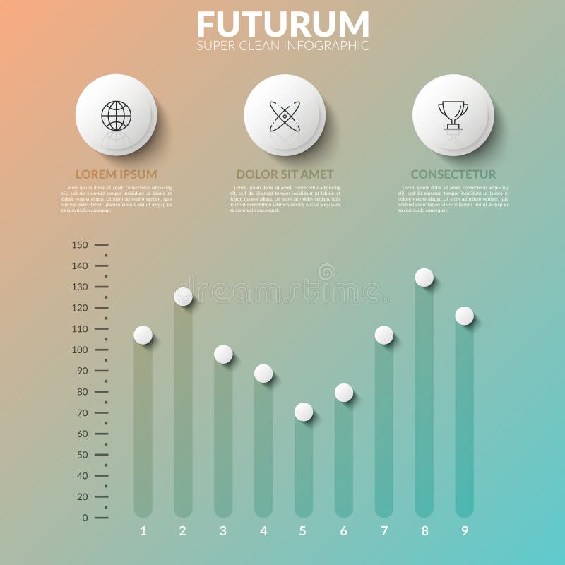 Modello infographic moderno di progettazione illustrazione vettoriale Modello infographic moderno di progettazione illustrazione vettoriale