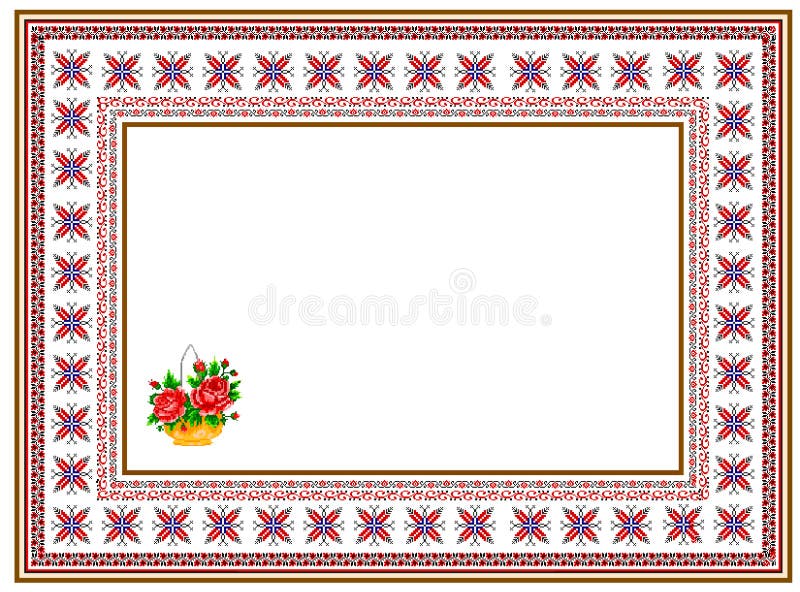 Modello, motivo popolare, motivo regolare, tovaglia, immagine immagine stock Modello, motivo popolare, motivo regolare, tovaglia, immagine immagine stock