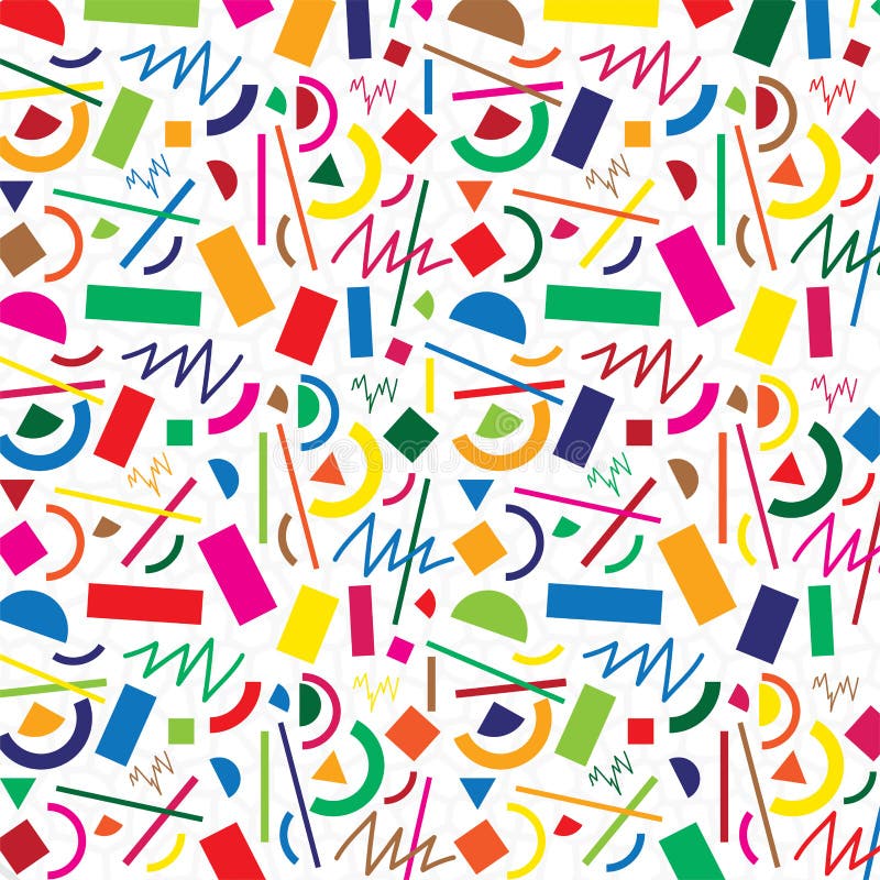 Modello senza cuciture astratto illustrazione di stock