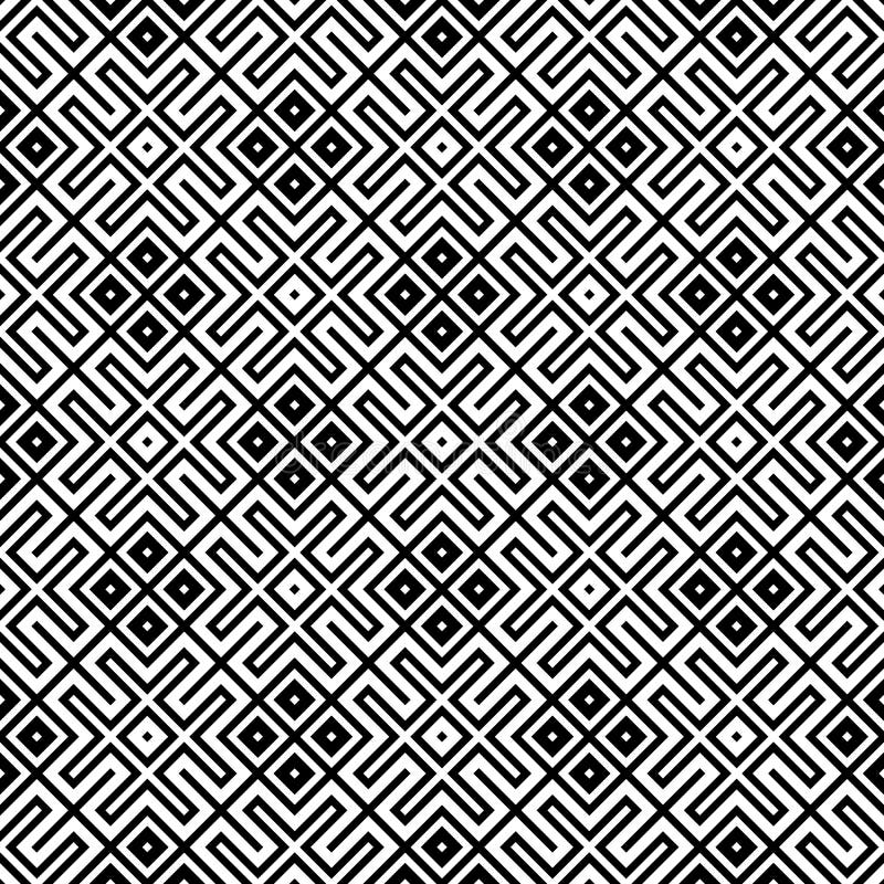 Modello senza cuciture basato sull'ornamento tradizionale dello slavo e del Russo royalty illustrazione gratis Modello senza cuciture basato sull'ornamento tradizionale dello slavo e del Russo royalty illustrazione gratis