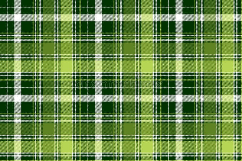 Modello senza cuciture del plaid diagonale irlandese verde dell'estratto illustrazione vettoriale Modello senza cuciture del plaid diagonale irlandese verde dell'estratto illustrazione vettoriale