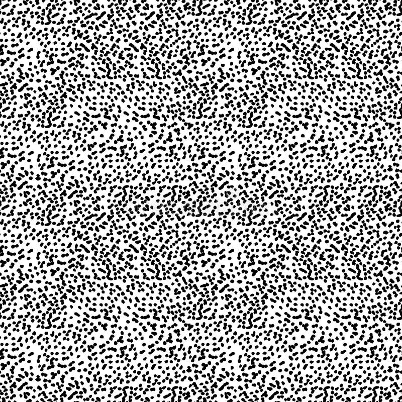 Modello senza cuciture di struttura punteggiata illustrazione vettoriale Modello senza cuciture di struttura punteggiata illustrazione vettoriale