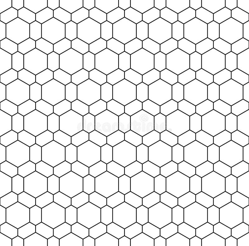 Modello senza cuciture esagonale geometrico astratto Fondo semplice di progettazione grafica, ornamento del tessuto, rete di sicu illustrazione di stock Modello senza cuciture esagonale geometrico astratto Fondo semplice di progettazione grafica, ornamento del tessuto, rete di sicu illustrazione di stock