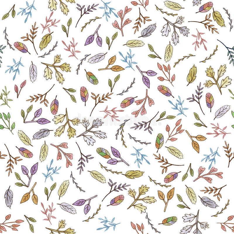 MODELLO senza cuciture floreale adorabile dipinto a mano del fumetto della foresta sveglia dell'acquerello perfetto per la fabbri illustrazione di stock MODELLO senza cuciture floreale adorabile dipinto a mano del fumetto della foresta sveglia dell'acquerello perfetto per la fabbri illustrazione di stock