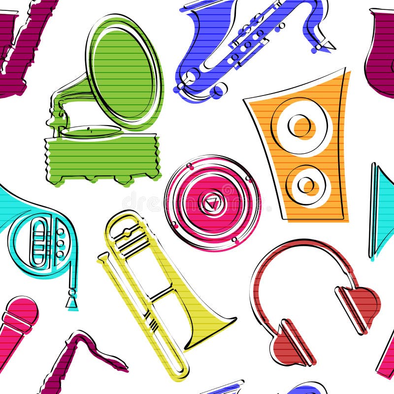 Chiave Musicale Quadro Televisivo 1 1 Illustrazione di Stock