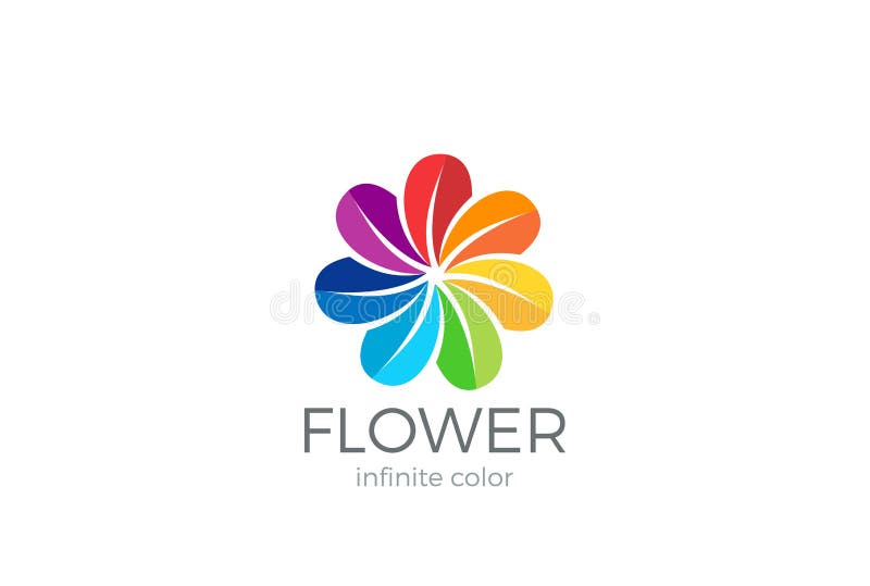 Modello variopinto di vettore di progettazione del ciclo di logo dell'estratto del fiore Team l'icona sociale di concetto del Log illustrazione di stock Modello variopinto di vettore di progettazione del ciclo di logo dell'estratto del fiore Team l'icona sociale di concetto del Log illustrazione di stock