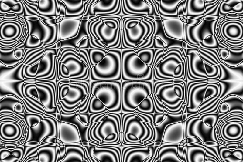 Modelo abstracto - modelo caleidoscópico stock de ilustración