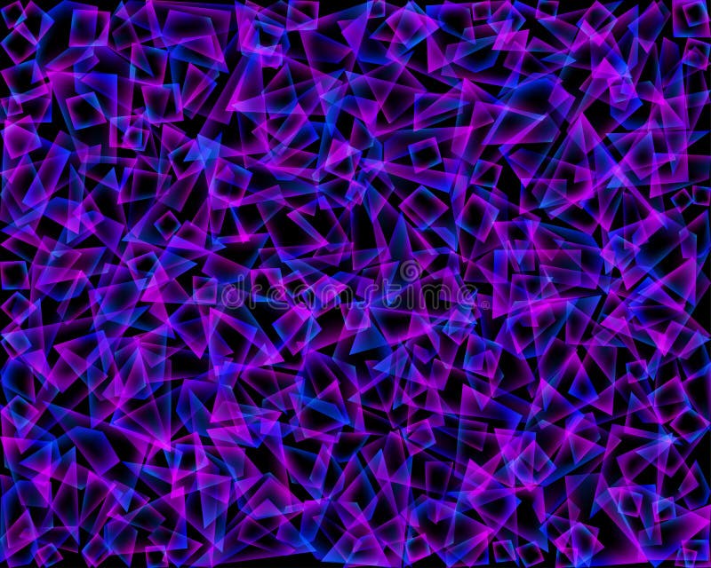 Modelo abstracto púrpura Impresión geométrica integrada por polígono y triángulo púrpuras y rosados en fondo negro Pedazos de vid ilustración del vector Modelo abstracto púrpura Impresión geométrica integrada por polígono y triángulo púrpuras y rosados en fondo negro Pedazos de vid ilustración del vector