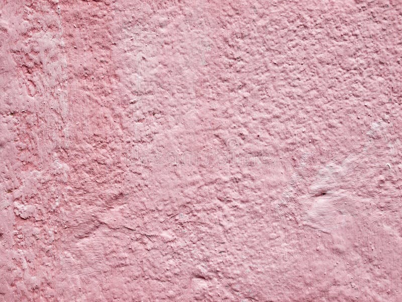 Muro De Cemento Rosado, Fondo Superficial Del Yeso De La Textura Para