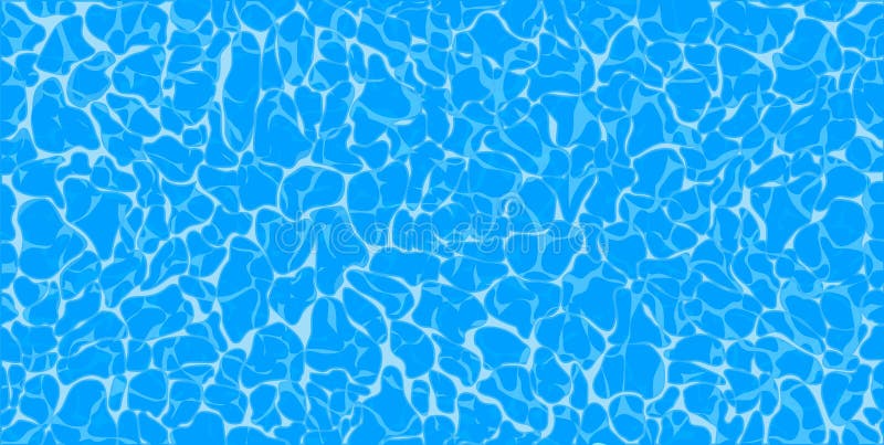 Modelo azul de la piscina del verano stock de ilustración Modelo azul de la piscina del verano stock de ilustración