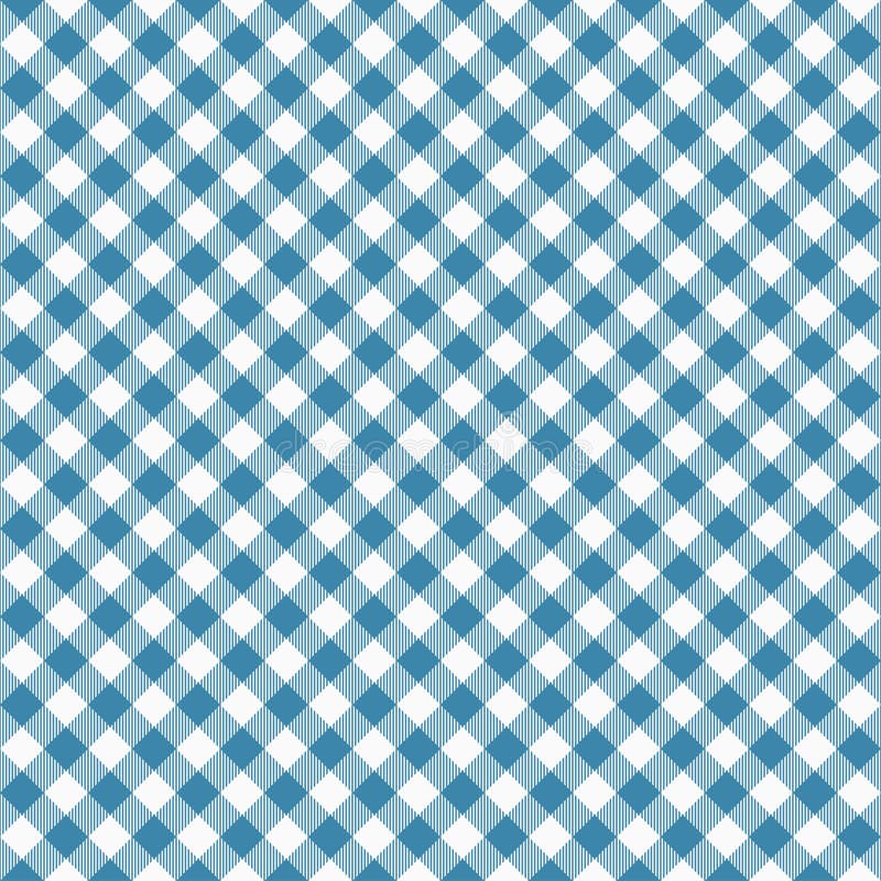 Modelo azul inconsútil de la guinga Los manteles texturizan, fondo de la tela escocesa Gráficos para la camisa, ropa de la tipogr libre illustration