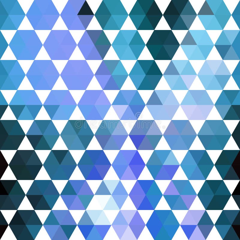 Modelo azul retro de formas geométricas libre illustration