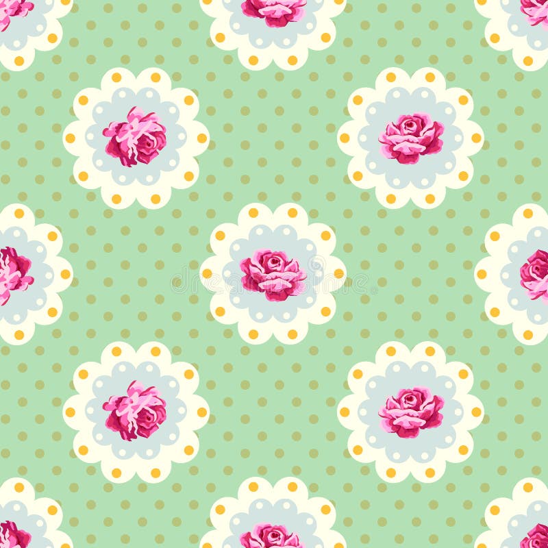Modelo color de rosa del chic lamentable ilustración del vector Modelo color de rosa del chic lamentable ilustración del vector