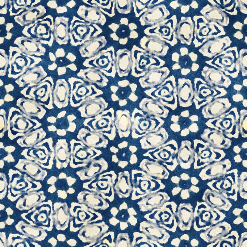 Modelo cuadrado colorido del batik de la acuarela del estilo artístico inconsútil nativo del boho libre illustration Modelo cuadrado colorido del batik de la acuarela del estilo artístico inconsútil nativo del boho libre illustration