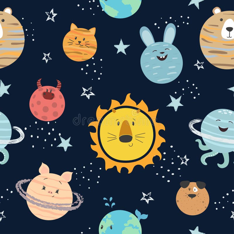 Dibujos Animados De Infografía Del Sistema Solar Planetas Bonitos  Ilustración del Vector - Ilustración de ciencia, planeta: 269904617