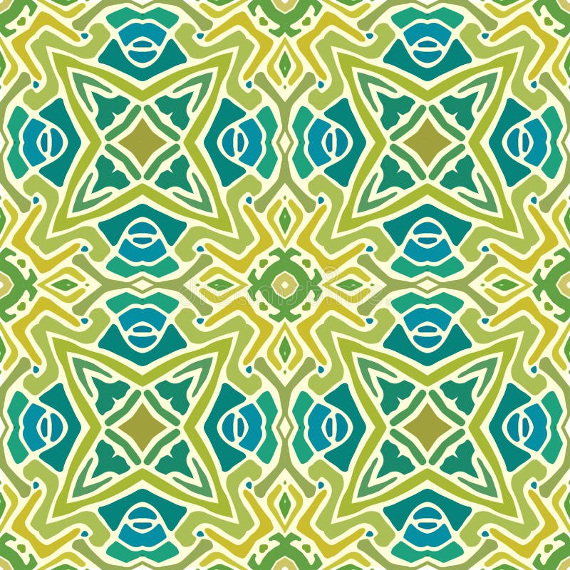 Modelo de las formas abstractas coloridas 4 de la mandala ilustración del vector Modelo de las formas abstractas coloridas 4 de la mandala ilustración del vector
