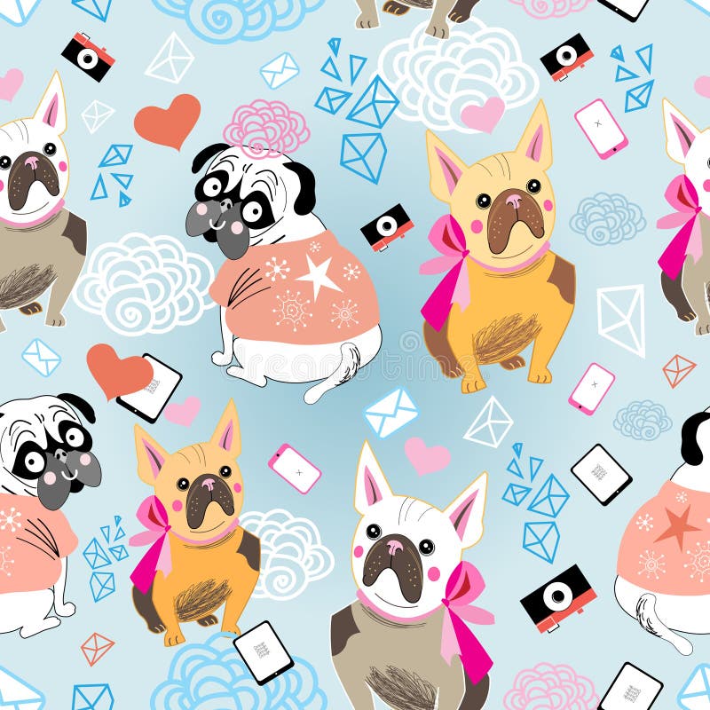 Modelo de los dogos de un perro libre illustration Modelo de los dogos de un perro libre illustration