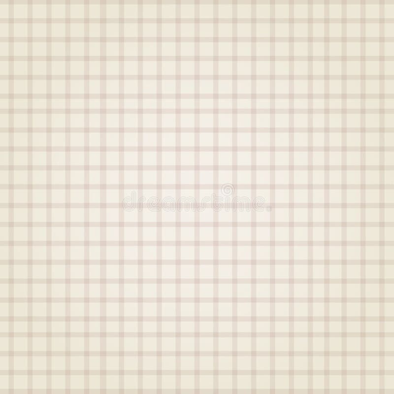 Modelo de rejilla delicado del fondo de la textura de papel de la lona ilustración del vector Modelo de rejilla delicado del fondo de la textura de papel de la lona ilustración del vector