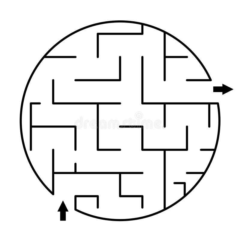 Ovo Preto Branco Rolamento Raça Labirinto Labirinto Páscoa Para Crianças  imagem vetorial de LexiClaus© 451983554