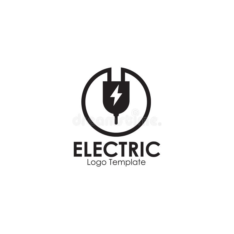 Plugue Elétrico Com Design Logotipo Ícone Fogo Conceito Logotipo Energia  vetor(es) de stock de ©irfankhanalvi 453988704