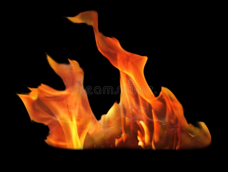 Modelo Del Fuego Aislado Con Las Trayectorias De Recortes En Un Fondo Negro  Imagen de archivo - Imagen de potencia, aire: 146783411