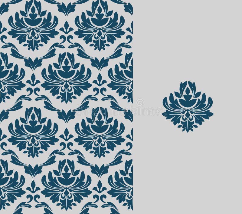 Modelo floral inconsútil stock de ilustración Modelo floral inconsútil stock de ilustración