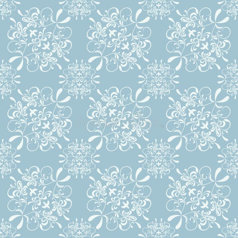 Modelo floral inconsútil abstracto stock de ilustración Modelo floral inconsútil abstracto stock de ilustración