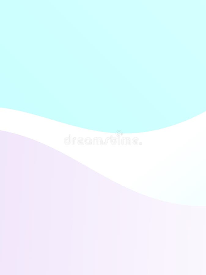 Modelo geométrico elegante La combinación de formas onduladas de diversas sombras del color pálido, violado claro, azul Gráficos de vector minimalistas Diseño simple para las cubiertas, banderas, tarjetas, carteles