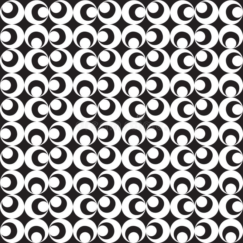 Modelo gráfico de la ilusión blanca negra libre illustration Modelo gráfico de la ilusión blanca negra libre illustration
