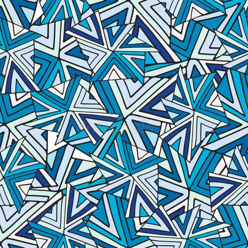 Modelo inconsútil abstracto del vector Fondo geométrico frío Textura de la moda para la tela o el diseño del embalaje ilustración del vector Modelo inconsútil abstracto del vector Fondo geométrico frío Textura de la moda para la tela o el diseño del embalaje ilustración del vector