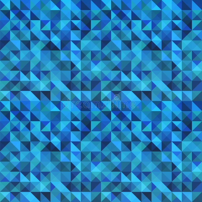 Modelo inconsútil azul del extracto del triángulo. libre illustration